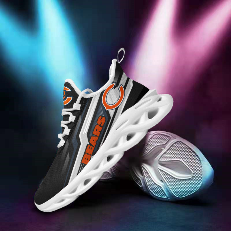 Ideafootwear Chicago Bears NFL Max Soul Shoes Sneakers For Men And Women