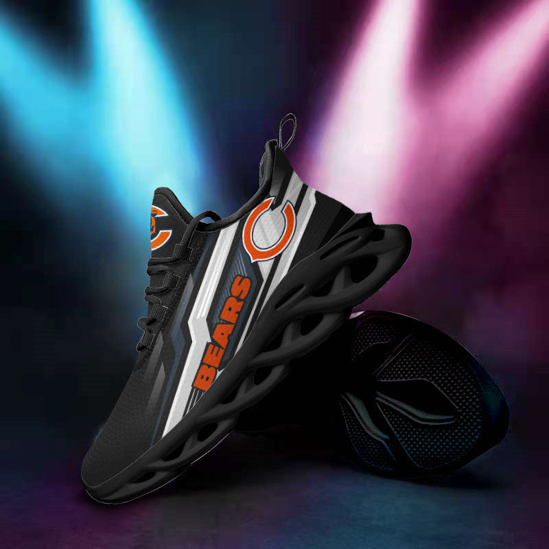Ideafootwear Chicago Bears NFL Max Soul Shoes Sneakers For Men And Women