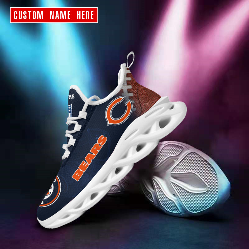 Ideafootwear Chicago Bears NFL Max Soul Shoes Sneakers For Men And Women
