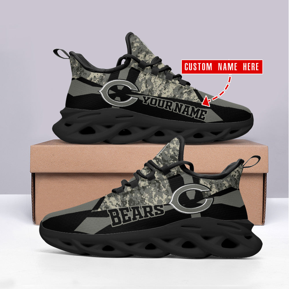 Ideafootwear Chicago Bears NFL Max Soul Shoes Sneakers For Men And Women