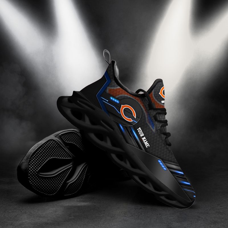 Ideafootwear Chicago Bears NFL Max Soul Shoes Sneakers For Men And Women
