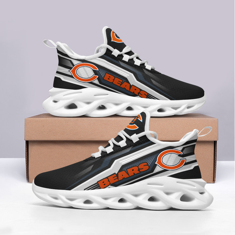 Ideafootwear Chicago Bears NFL Max Soul Shoes Sneakers For Men And Women