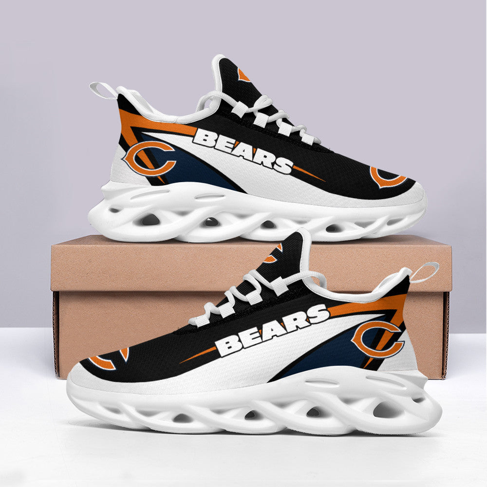 Ideafootwear Chicago Bears NFL Max Soul Shoes Sneakers For Men And Women