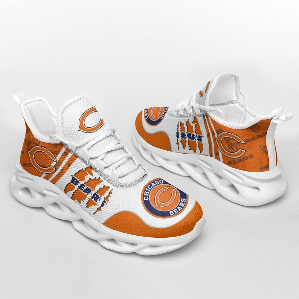 Ideafootwear Chicago Bears NFL Max Soul Shoes Sneakers For Men And Women