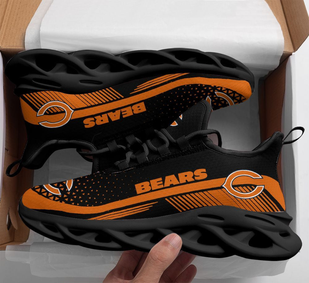 Ideafootwear Chicago Bears NFL Max Soul Shoes Sneakers For Men And Women