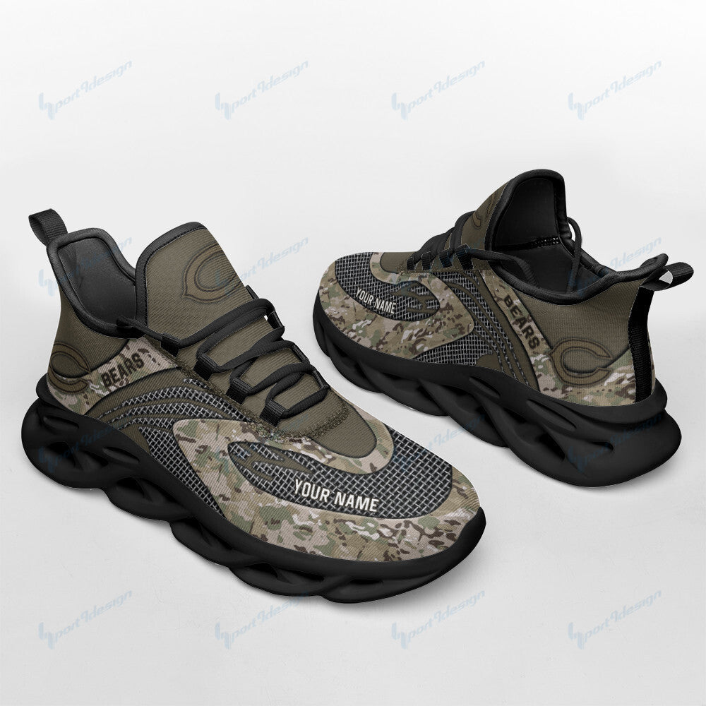 Ideafootwear Chicago Bears NFL Max Soul Shoes Sneakers For Men And Women