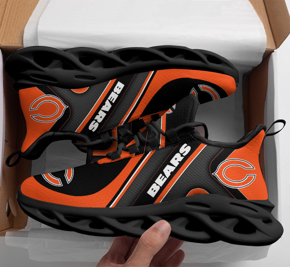 Ideafootwear Chicago Bears NFL Max Soul Shoes Sneakers For Men And Women