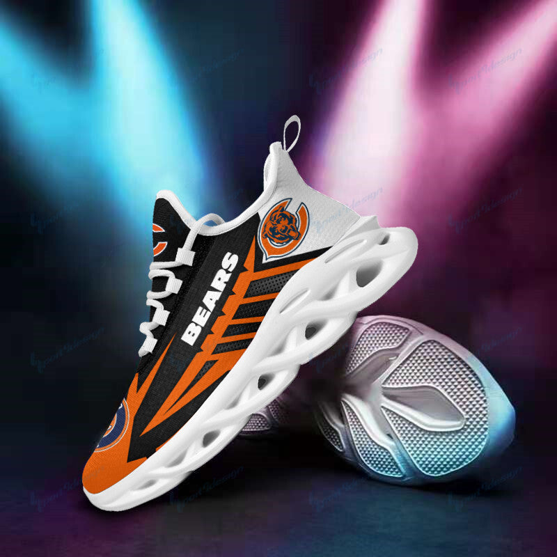 Ideafootwear Chicago Bears NFL Max Soul Shoes Sneakers For Men And Women
