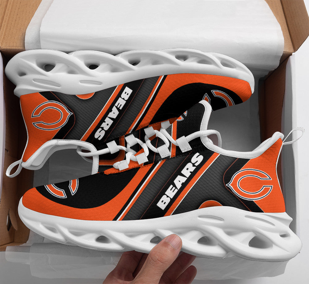 Ideafootwear Chicago Bears NFL Max Soul Shoes Sneakers For Men And Women