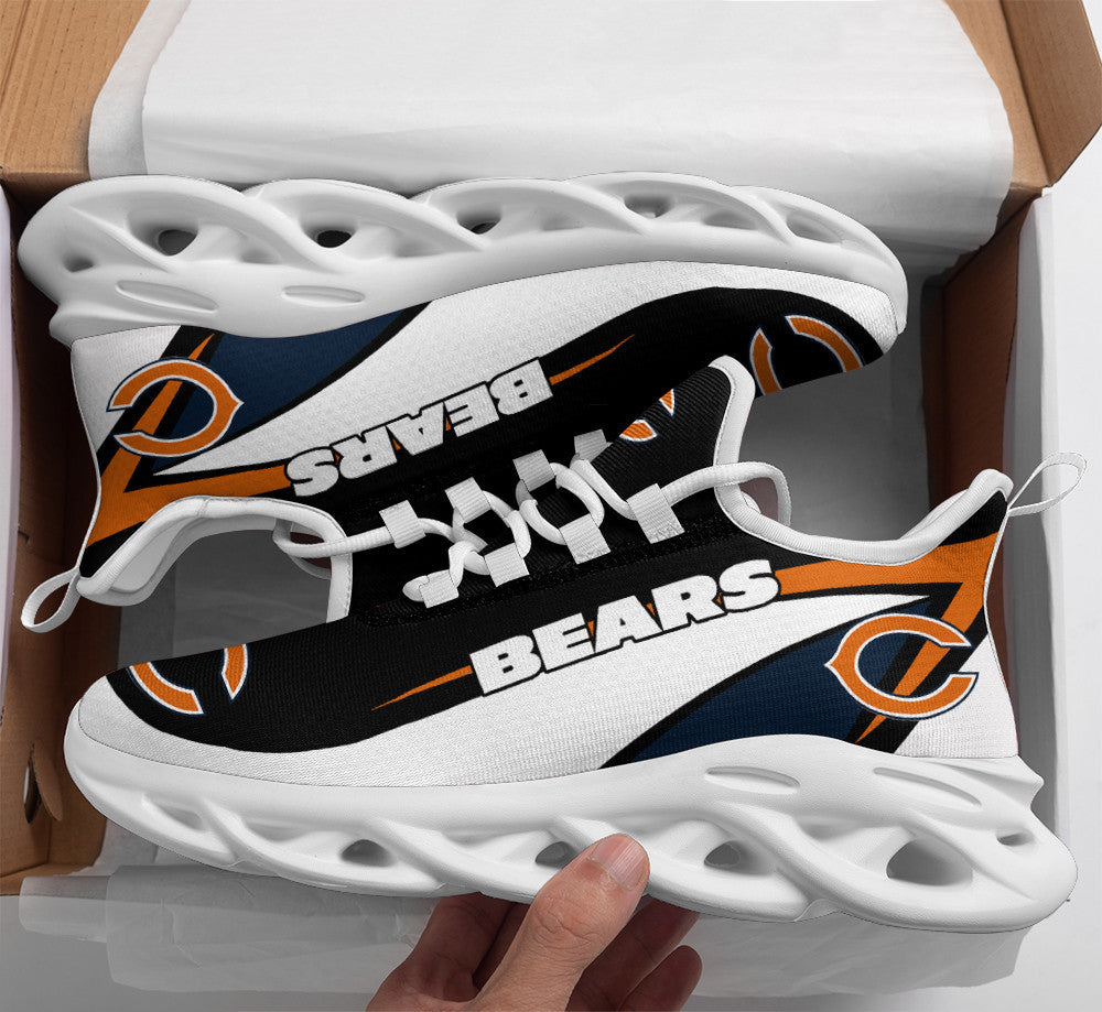 Ideafootwear Chicago Bears NFL Max Soul Shoes Sneakers For Men And Women