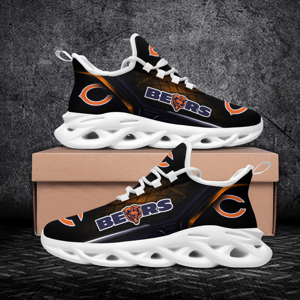 Ideafootwear Chicago Bears NFL Max Soul Shoes Sneakers For Men And Women