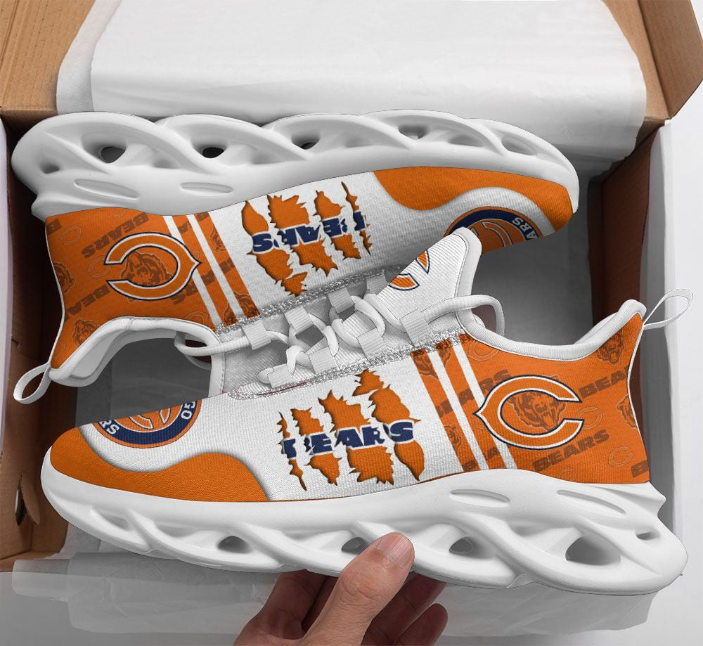 Ideafootwear Chicago Bears NFL Max Soul Shoes Sneakers For Men And Women