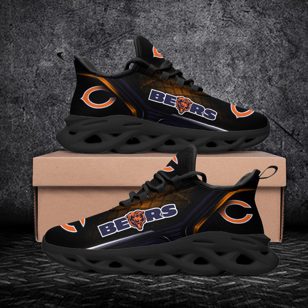 Ideafootwear Chicago Bears NFL Max Soul Shoes Sneakers For Men And Women