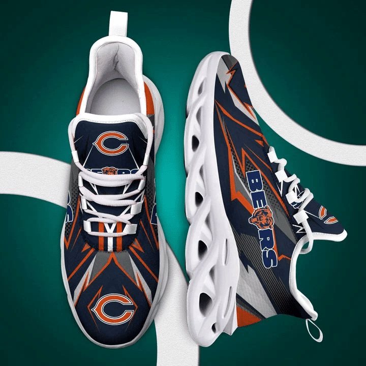 Ideafootwear Chicago Bears NFL Max Soul Shoes Sneakers For Men And Women