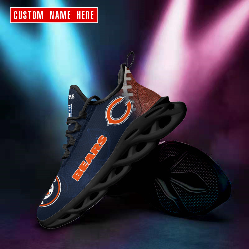 Ideafootwear Chicago Bears NFL Max Soul Shoes Sneakers For Men And Women