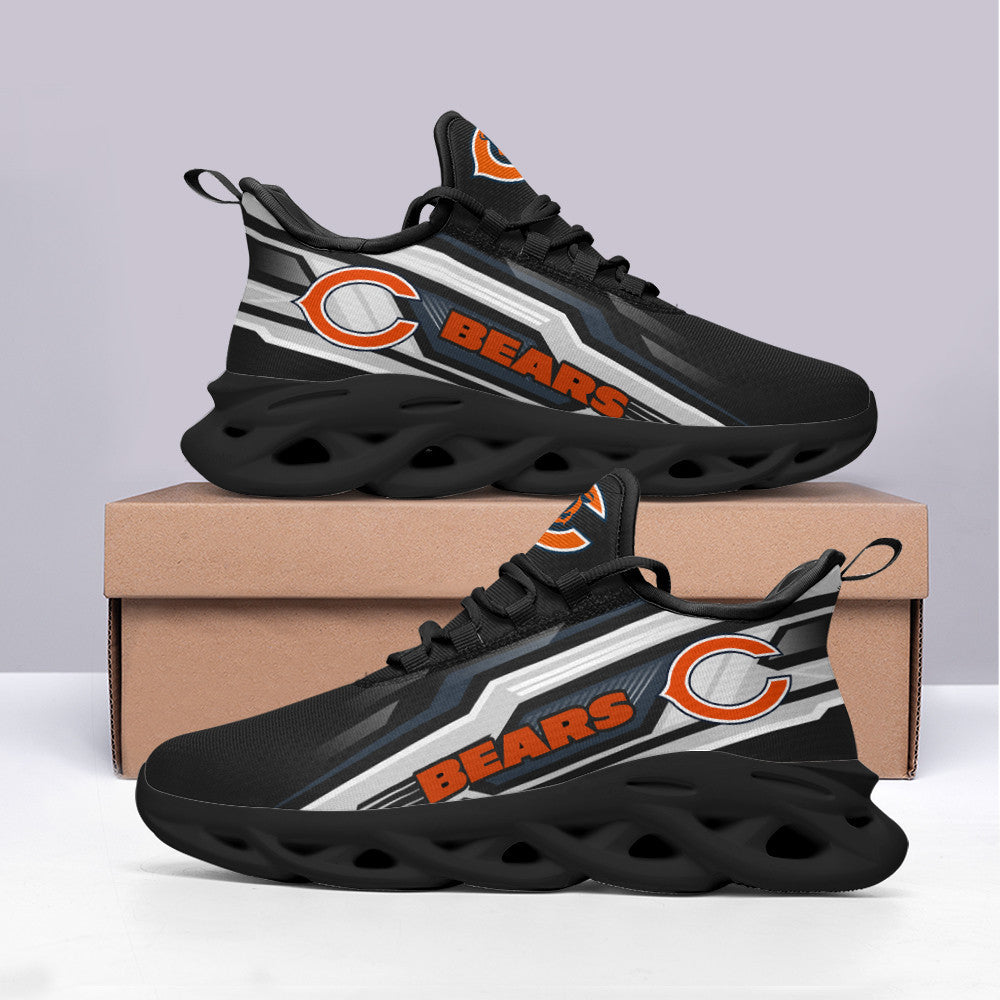 Ideafootwear Chicago Bears NFL Max Soul Shoes Sneakers For Men And Women