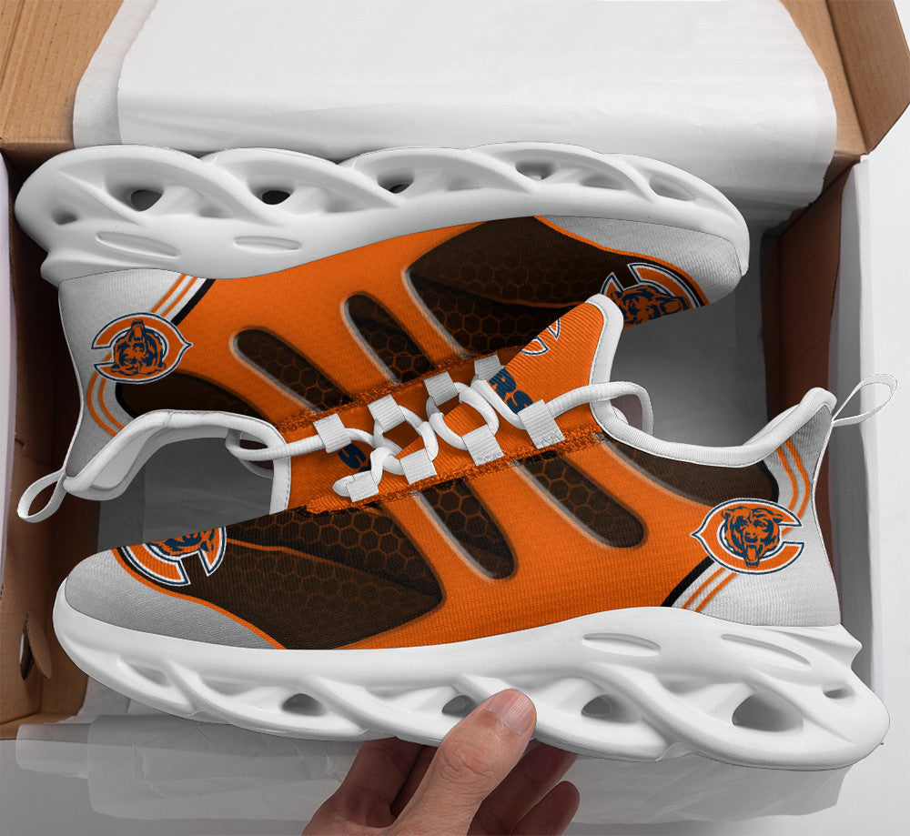 Ideafootwear Chicago Bears NFL Max Soul Shoes Sneakers For Men And Women