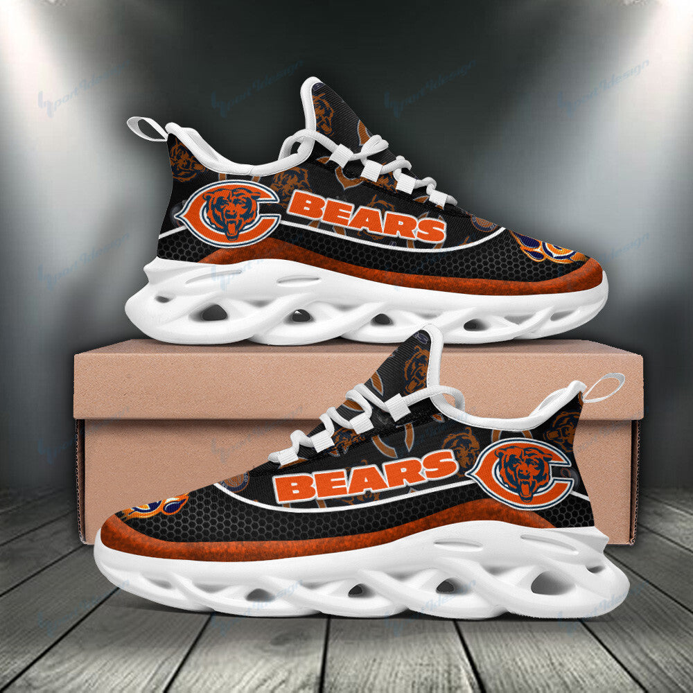Ideafootwear Chicago Bears NFL Max Soul Shoes Sneakers For Men And Women