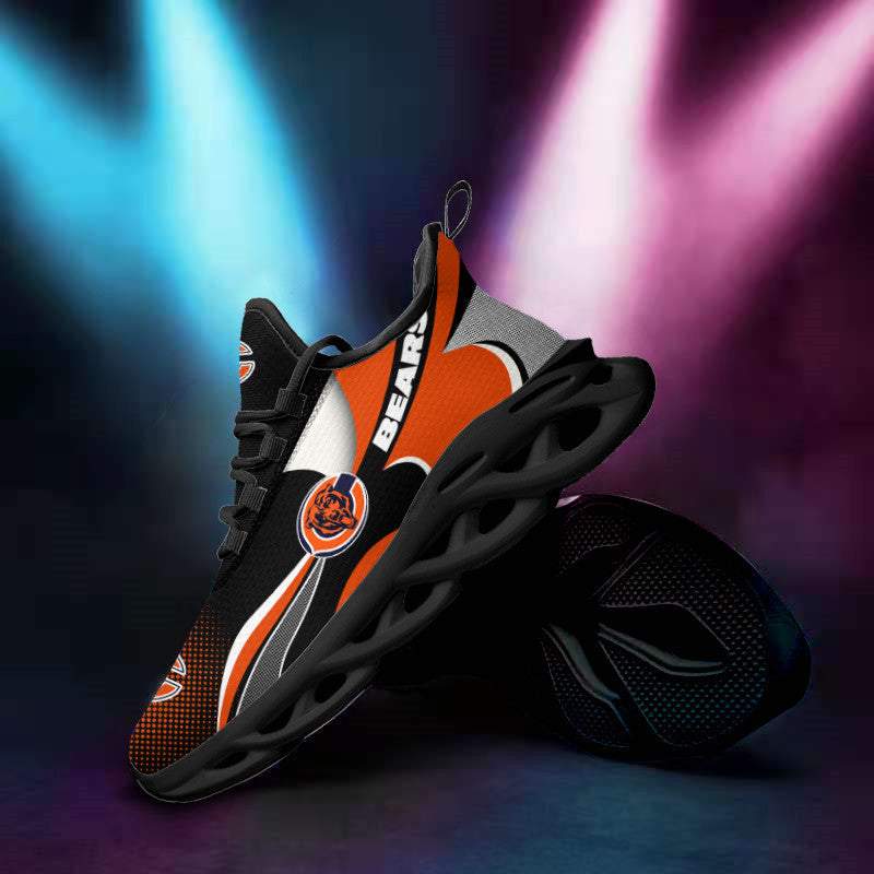 Ideafootwear Chicago Bears NFL Max Soul Shoes Sneakers For Men And Women
