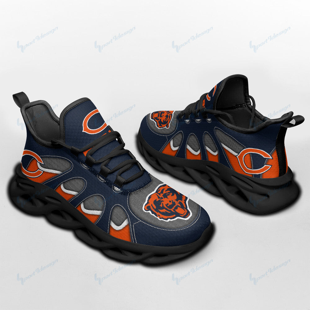 Ideafootwear Chicago Bears NFL Max Soul Shoes Sneakers For Men And Women