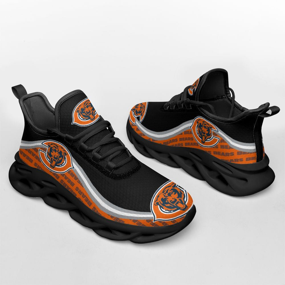 Ideafootwear Chicago Bears NFL Max Soul Shoes Sneakers For Men And Women