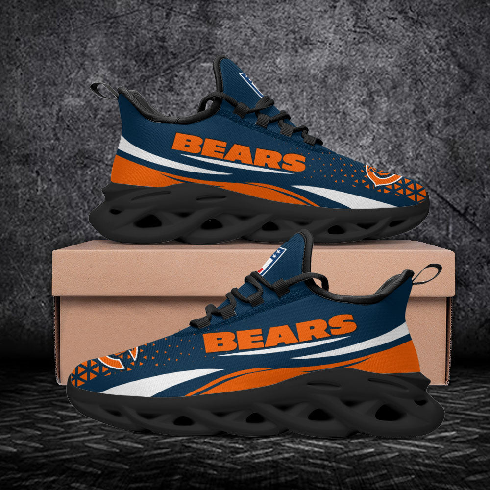 Ideafootwear Chicago Bears NFL Max Soul Shoes Sneakers For Men And Women
