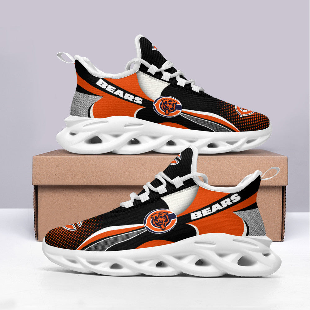 Ideafootwear Chicago Bears NFL Max Soul Shoes Sneakers For Men And Women