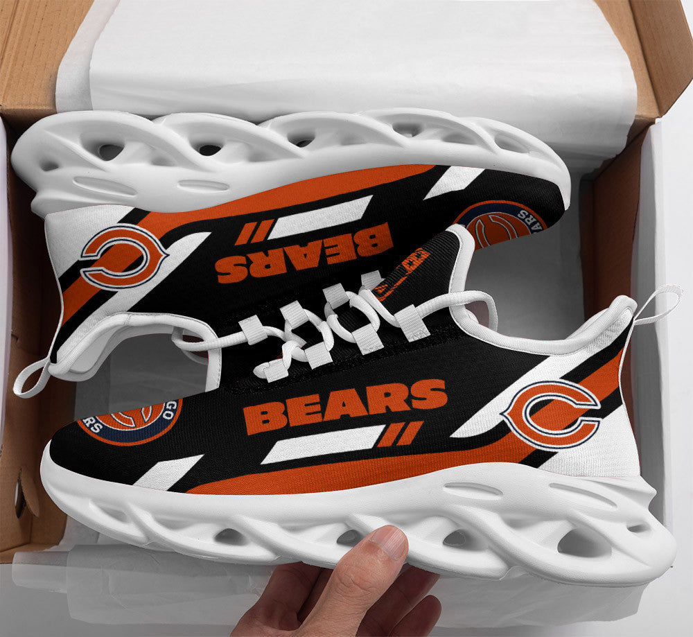 Ideafootwear Chicago Bears NFL Max Soul Shoes Sneakers For Men And Women