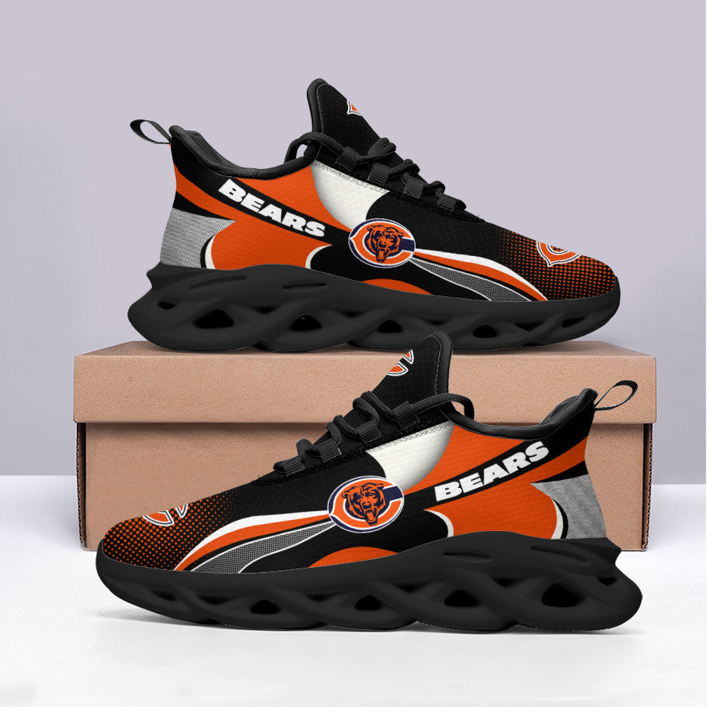 Ideafootwear Chicago Bears NFL Max Soul Shoes Sneakers For Men And Women