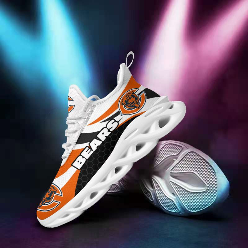 Ideafootwear Chicago Bears NFL Max Soul Shoes Sneakers For Men And Women