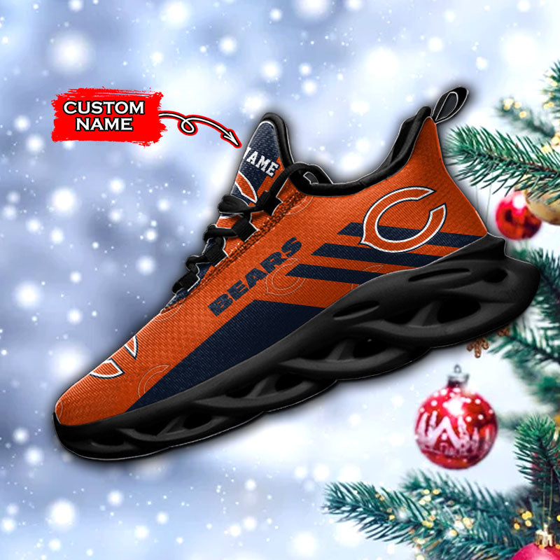 Ideafootwear Chicago Bears NFL Max Soul Shoes Sneakers For Men And Women