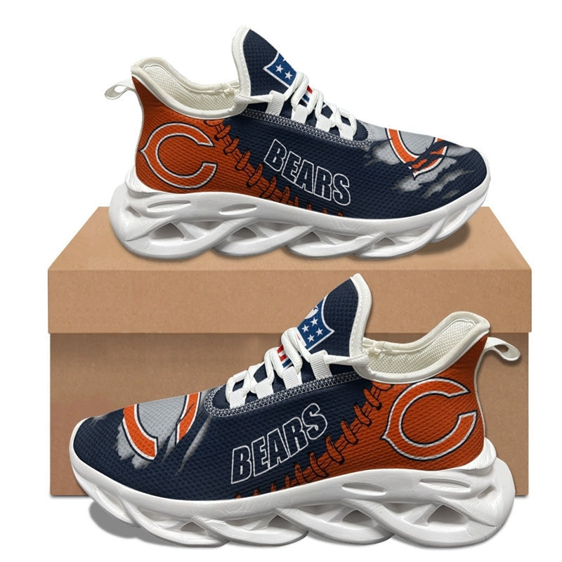 Ideafootwear Chicago Bears NFL Max Soul Shoes Sneakers For Men And Women