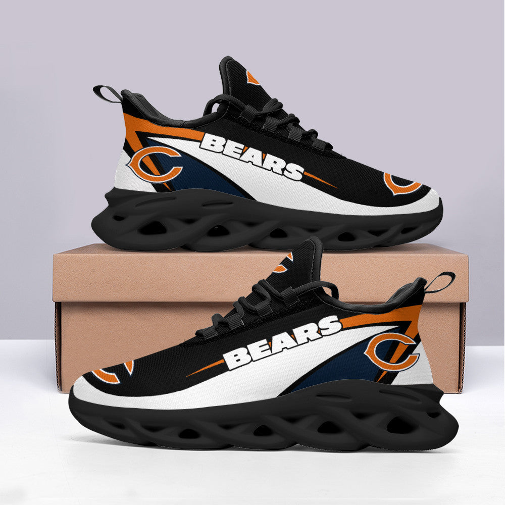 Ideafootwear Chicago Bears NFL Max Soul Shoes Sneakers For Men And Women