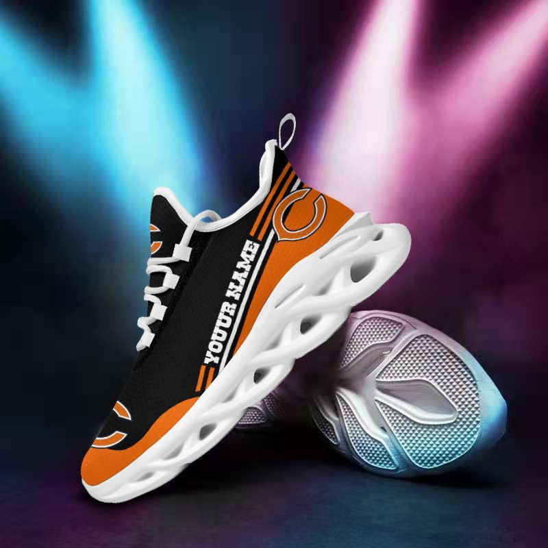 Ideafootwear Chicago Bears NFL Max Soul Shoes Sneakers For Men And Women