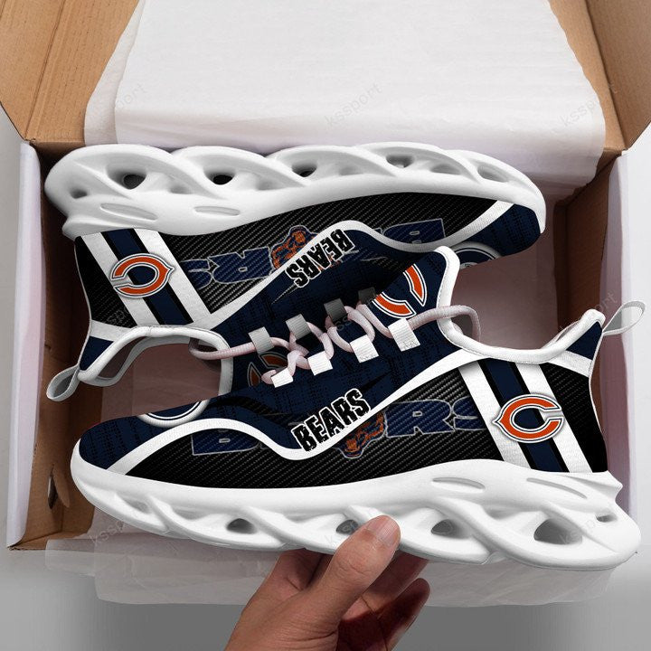 Ideafootwear Chicago Bears NFL Max Soul Shoes Sneakers For Men And Women