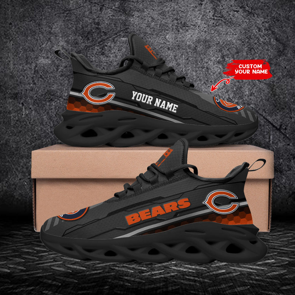 Ideafootwear Chicago Bears NFL Max Soul Shoes Sneakers For Men And Women