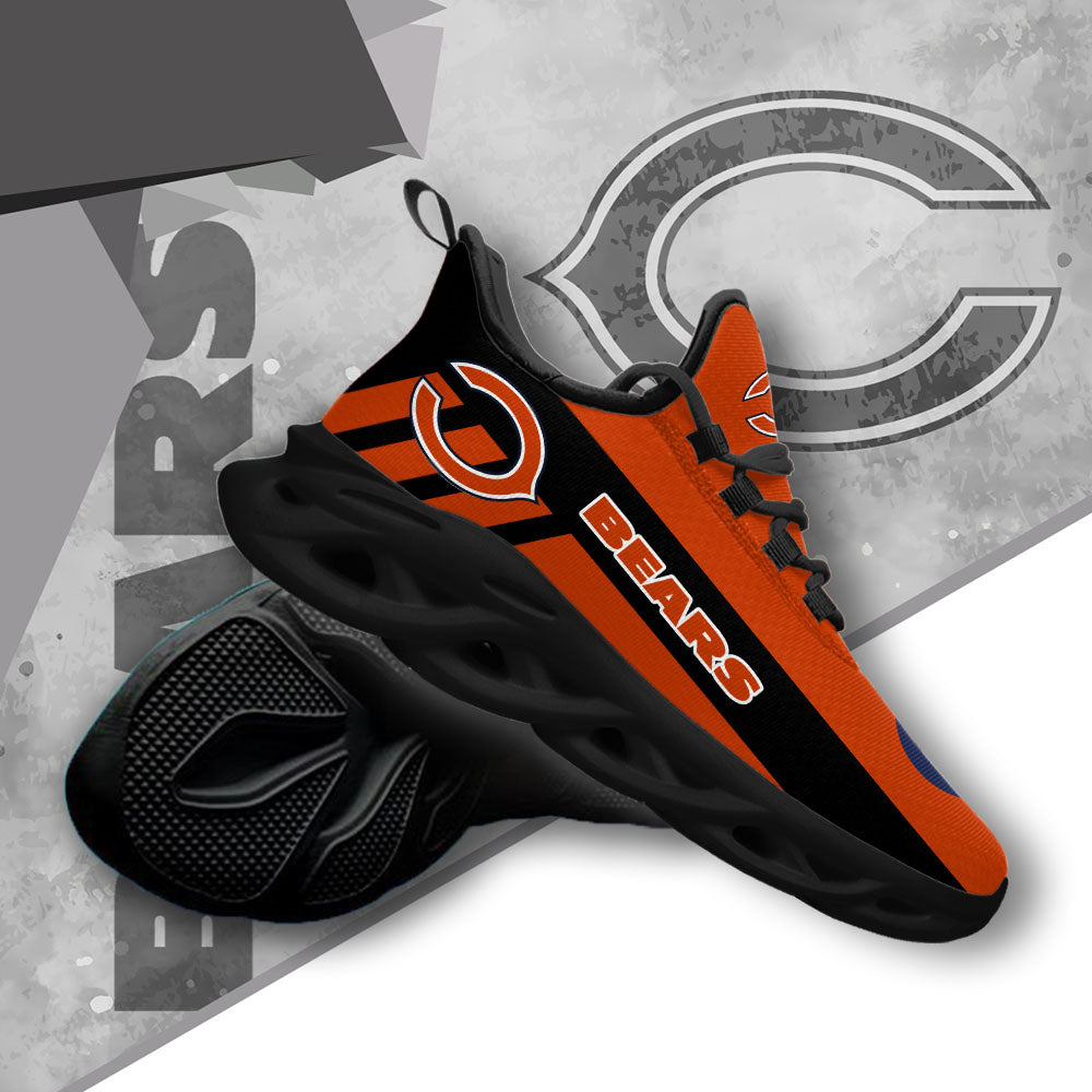 Ideafootwear Chicago Bears NFL Max Soul Shoes Sneakers For Men And Women