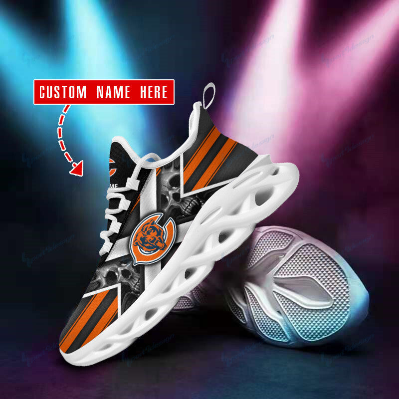 Ideafootwear Chicago Bears NFL Max Soul Shoes Sneakers For Men And Women