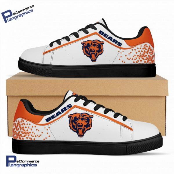 Ideafootwear Chicago Bears Skate Stan Shoes Sneakes For Men And Women