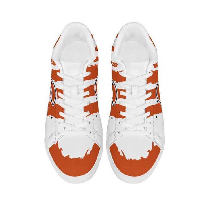 Ideafootwear Chicago Bears Skate Stan Shoes Sneakes For Men And Women