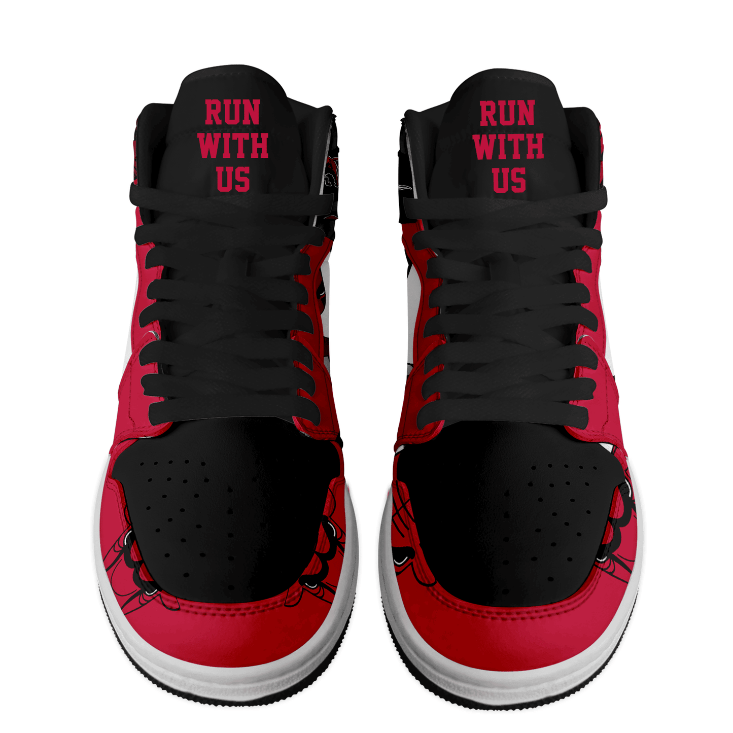 Ideafootwear Chicago Bulls AJ1 High Sneakers Shoes For Men And Women