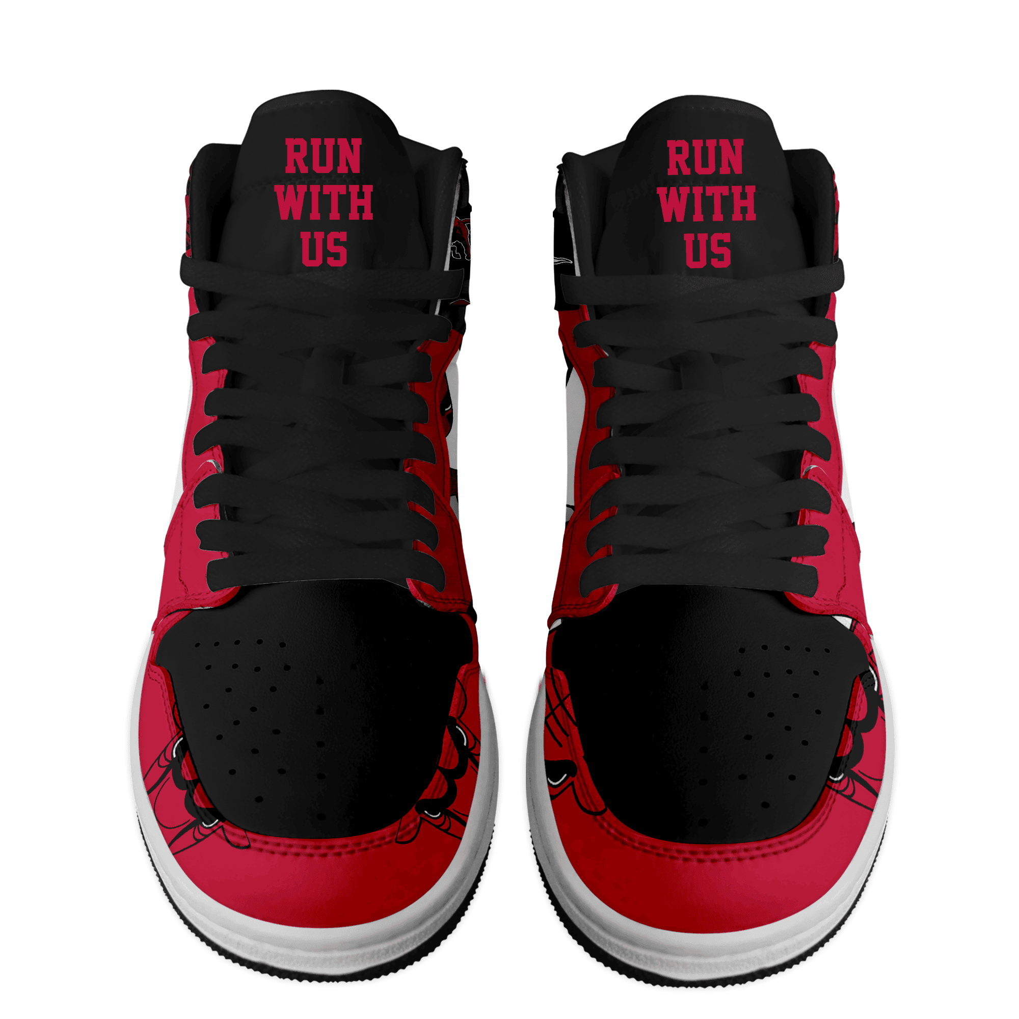 Ideafootwear Chicago Bulls AJ1 High Sneakers Shoes For Men And Women