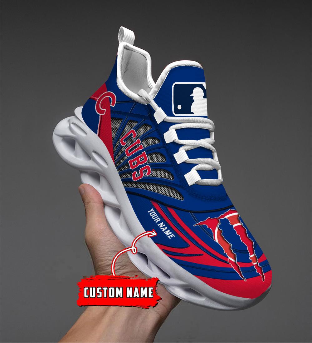 Ideafootwear Chicago Cubs Max Soul Shoes Sneakers For Men And Women
