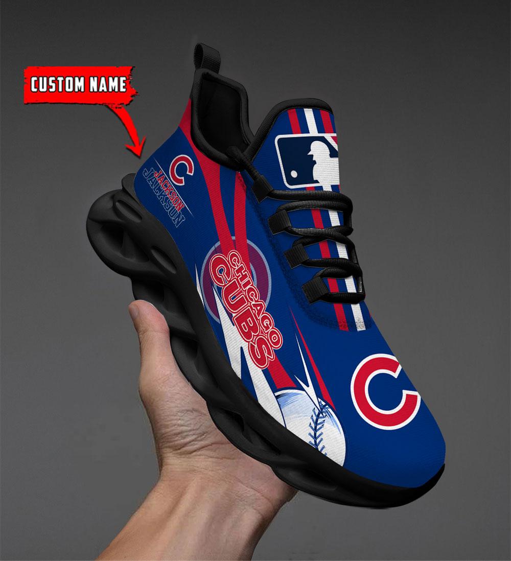Ideafootwear Chicago Cubs Max Soul Shoes Sneakers For Men And Women