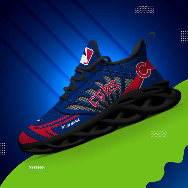 Ideafootwear Chicago Cubs Max Soul Shoes Sneakers For Men And Women