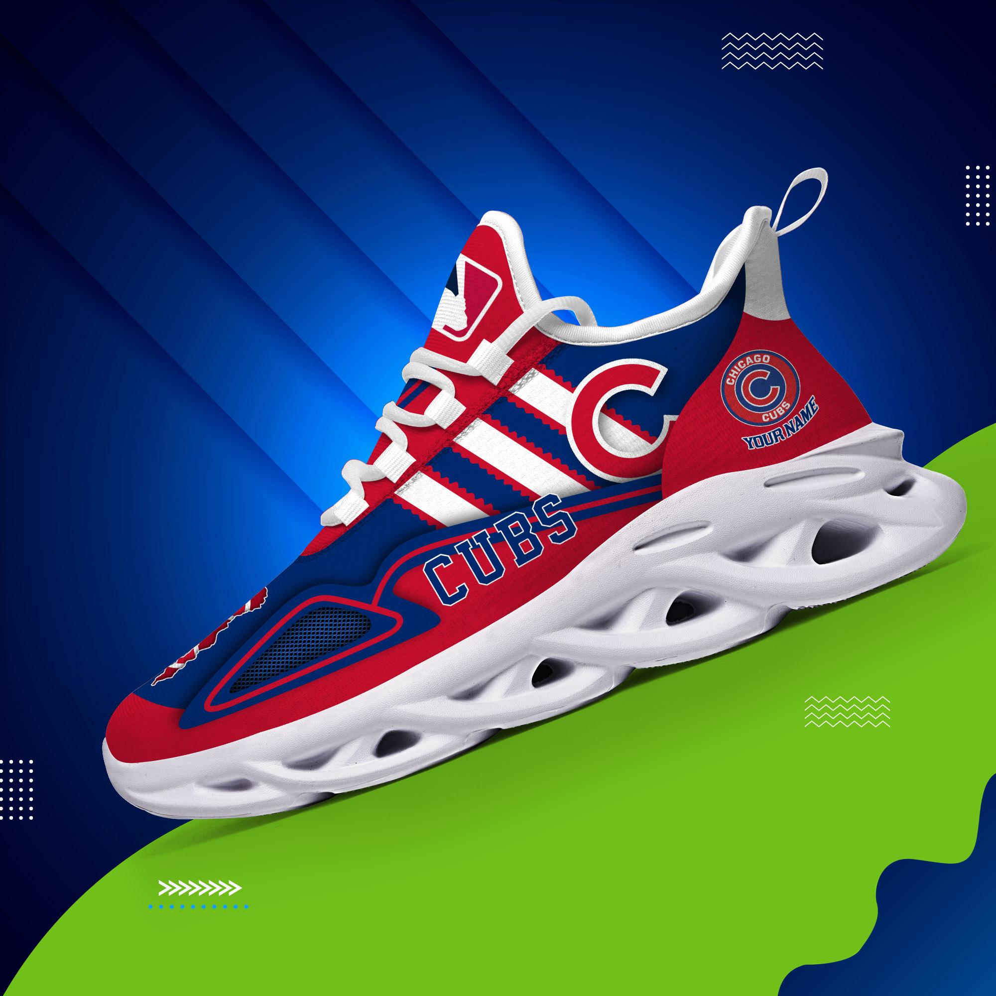 Ideafootwear Chicago Cubs Max Soul Shoes Sneakers For Men And Women