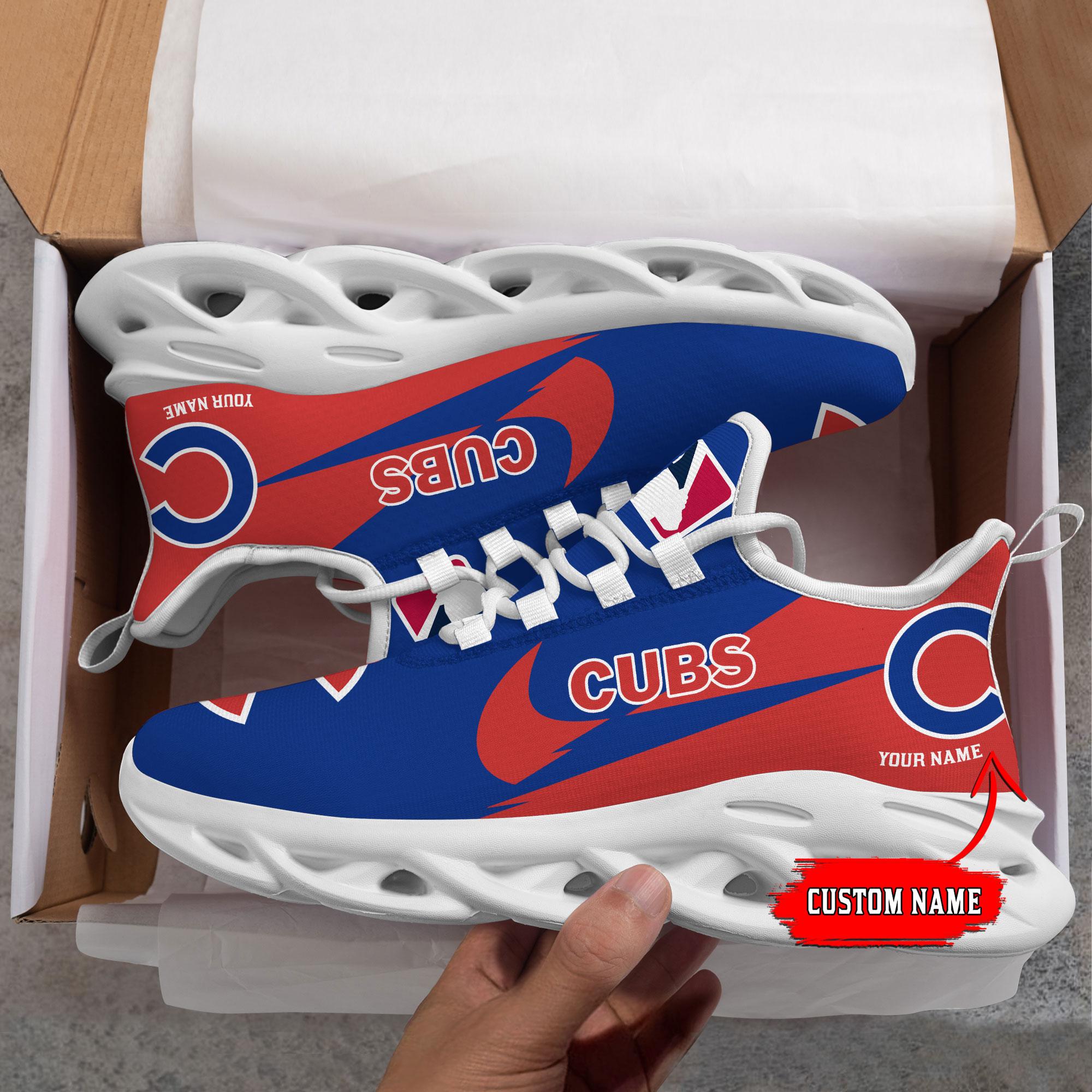 Ideafootwear Chicago Cubs Max Soul Shoes Sneakers For Men And Women