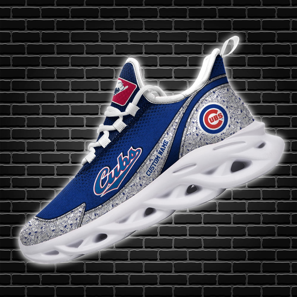 Ideafootwear Chicago Cubs MLB Max Soul Shoes Sneakers For Men And Women