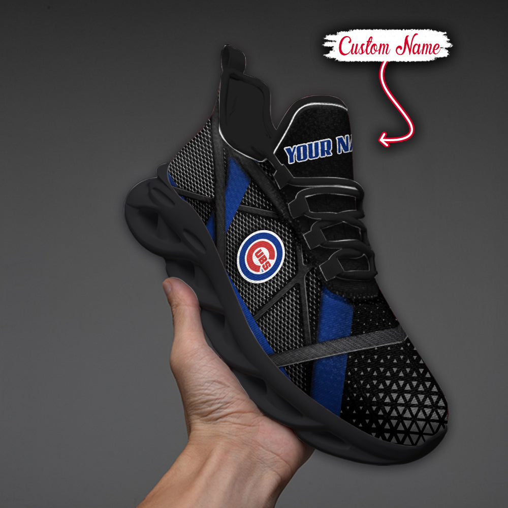 Ideafootwear Chicago Cubs MLB Max Soul Shoes Sneakers For Men And Women