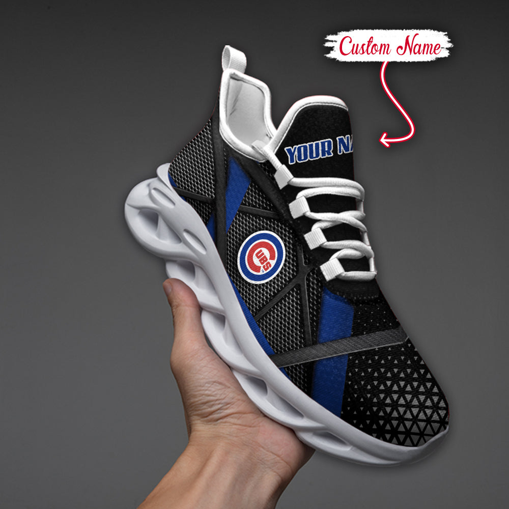 Ideafootwear Chicago Cubs MLB Max Soul Shoes Sneakers For Men And Women
